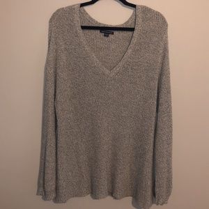 American Eagle V-NECK WIDE SLEEVE SWEATER SZ XL